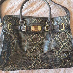Michael Kors Snakeskin Purse